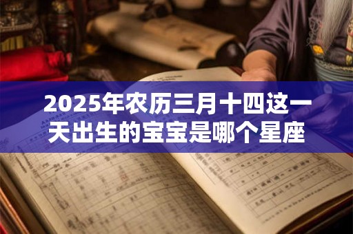 2025年农历三月十四这一天出生的宝宝是哪个星座