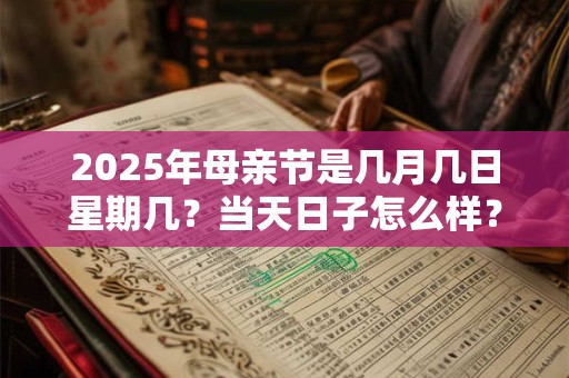 2025年母亲节是几月几日星期几？当天日子怎么样？