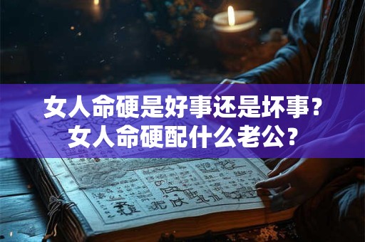 女人命硬是好事还是坏事？女人命硬配什么老公？