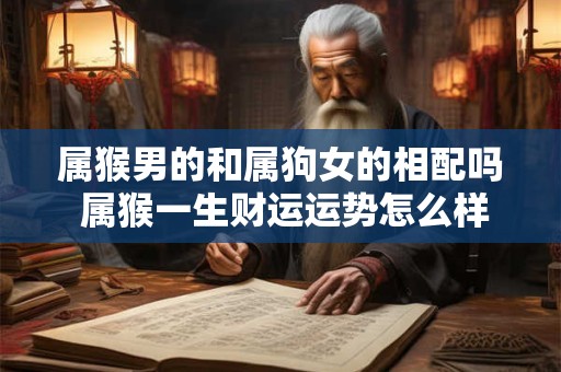 属猴男的和属狗女的相配吗 属猴一生财运运势怎么样