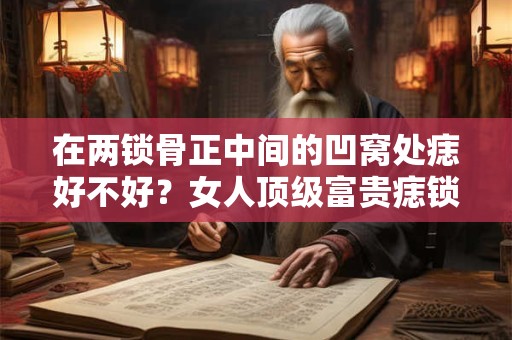 在两锁骨正中间的凹窝处痣好不好？女人顶级富贵痣锁骨痣