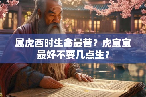 属虎酉时生命最苦？虎宝宝最好不要几点生？