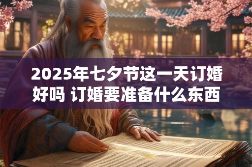 2025年七夕节这一天订婚好吗 订婚要准备什么东西 2025年七夕节这一天订婚好吗 订婚要准备什么东西