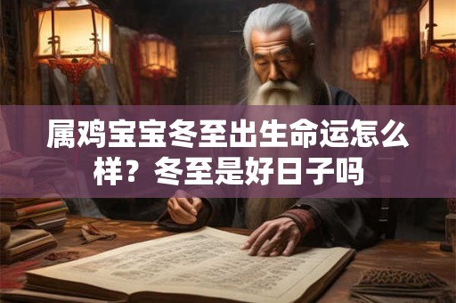 属鸡宝宝冬至出生命运怎么样？冬至是好日子吗