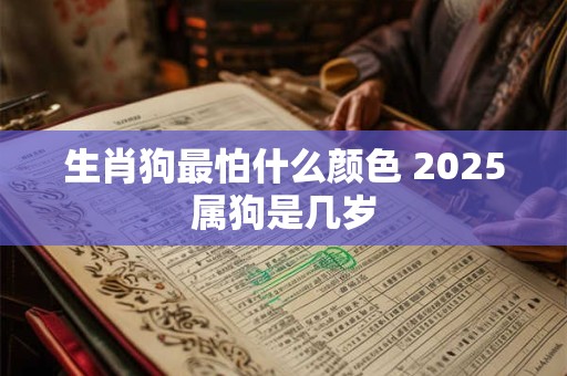 生肖狗最怕什么颜色 2025属狗是几岁