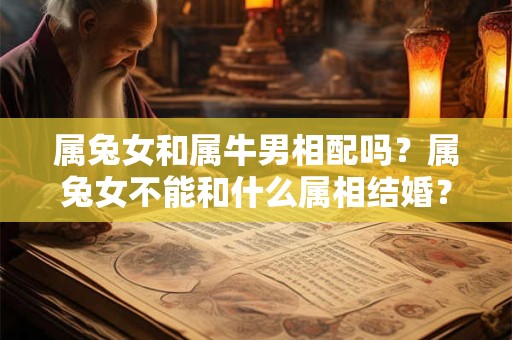 属兔女和属牛男相配吗？属兔女不能和什么属相结婚？