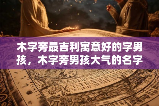 木字旁最吉利寓意好的字男孩，木字旁男孩大气的名字