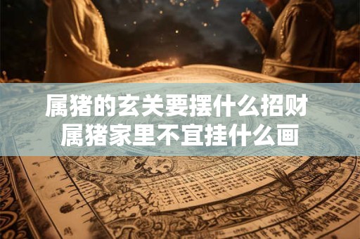 属猪的玄关要摆什么招财 属猪家里不宜挂什么画