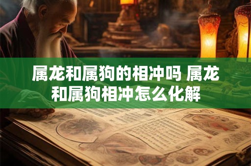 属龙和属狗的相冲吗 属龙和属狗相冲怎么化解