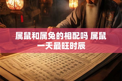 详细阅读:属鼠和属兔的相配吗 属鼠一天最旺时辰 属鼠和属兔的相配吗 属鼠一天最旺时辰