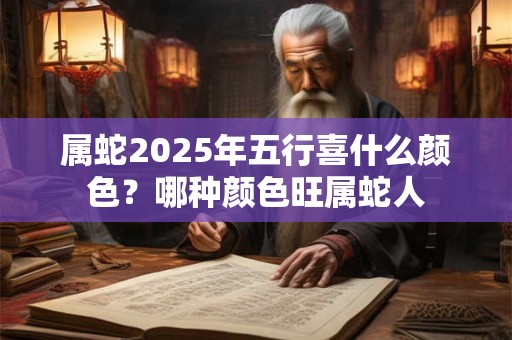 属蛇2025年五行喜什么颜色？哪种颜色旺属蛇人