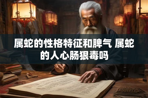 属蛇的性格特征和脾气 属蛇的人心肠狠毒吗