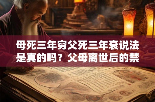 母死三年穷父死三年衰说法是真的吗？父母离世后的禁忌