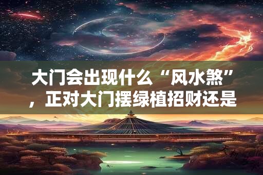 大门会出现什么“风水煞”，正对大门摆绿植招财还是引煞？