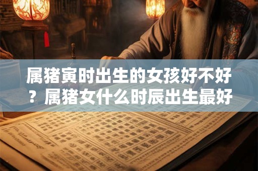 属猪寅时出生的女孩好不好？属猪女什么时辰出生最好？