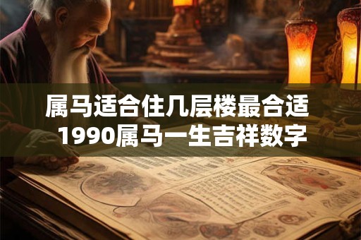 属马适合住几层楼最合适 1990属马一生吉祥数字