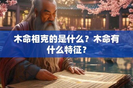 木命相克的是什么？木命有什么特征？