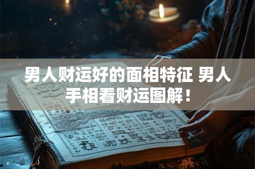 男人财运好的面相特征 男人手相看财运图解！