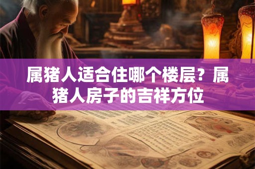 属猪人适合住哪个楼层？属猪人房子的吉祥方位