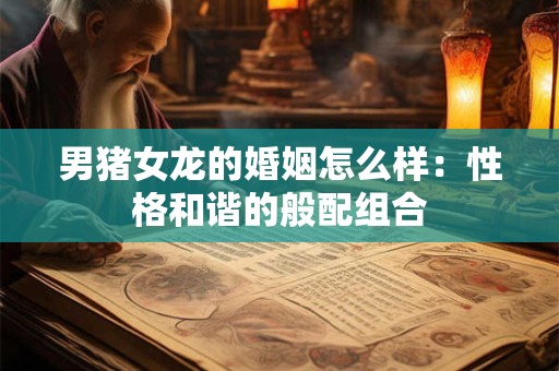 男猪女龙的婚姻怎么样：性格和谐的般配组合