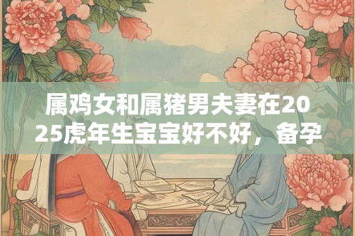属鸡女和属猪男夫妻在2025虎年生宝宝好不好，备孕要注意什么？