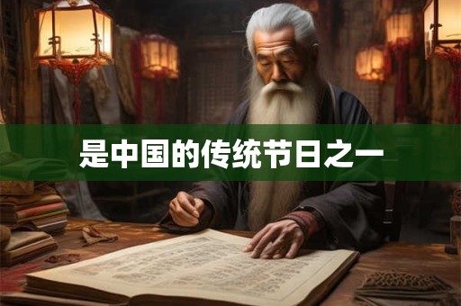 是中国的传统节日之一