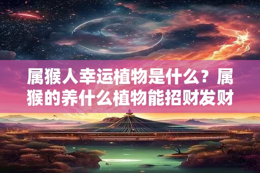 详细阅读:属猴人幸运植物是什么?属猴的养什么植物能招财发财 属猴人幸运植物是什么?属猴的养什么植物能招财发财