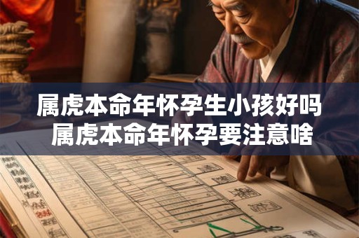 属虎本命年怀孕生小孩好吗 属虎本命年怀孕要注意啥