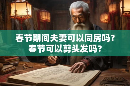 春节期间夫妻可以同房吗？春节可以剪头发吗？