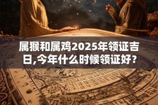 属猴和属鸡2025年领证吉日,今年什么时候领证好？