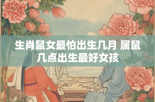 生肖鼠女最怕出生几月 属鼠几点出生最好女孩