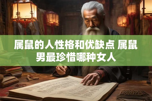 属鼠的人性格和优缺点 属鼠男最珍惜哪种女人