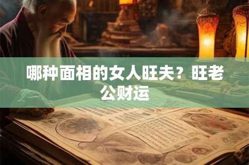 哪种面相的女人旺夫？旺老公财运