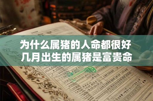 为什么属猪的人命都很好 几月出生的属猪是富贵命
