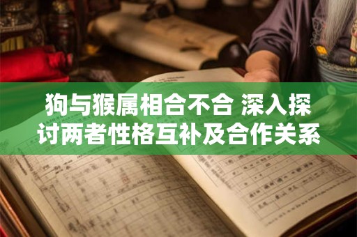 狗与猴属相合不合 深入探讨两者性格互补及合作关系