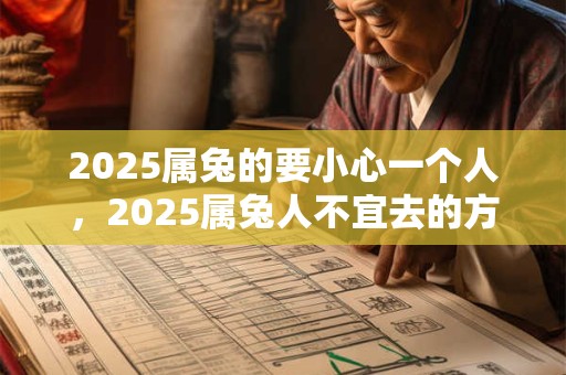 2025属兔的要小心一个人，2025属兔人不宜去的方向