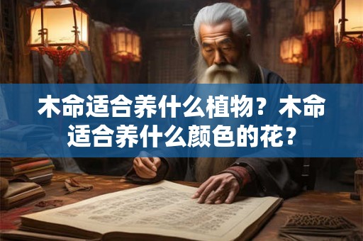 木命适合养什么植物？木命适合养什么颜色的花？