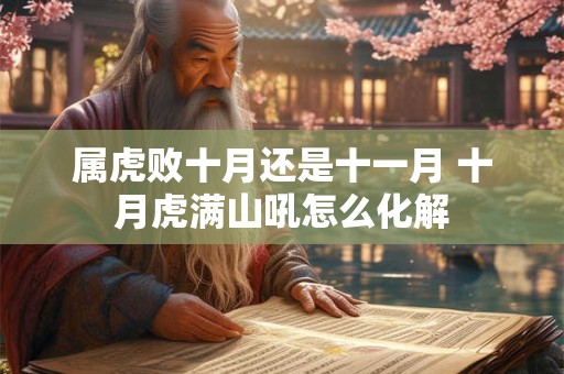 属虎败十月还是十一月 十月虎满山吼怎么化解