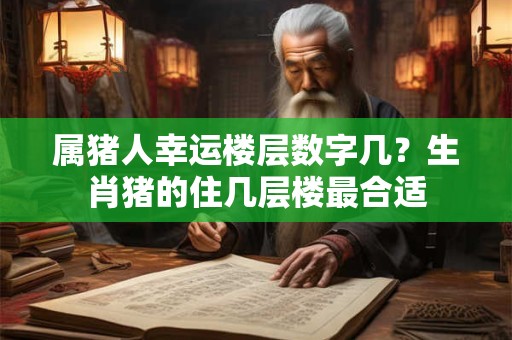 属猪人幸运楼层数字几？生肖猪的住几层楼最合适
