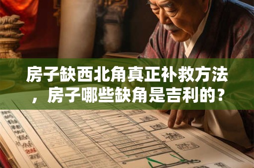 房子缺西北角真正补救方法，房子哪些缺角是吉利的？