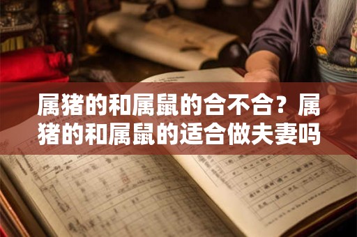 属猪的和属鼠的合不合？属猪的和属鼠的适合做夫妻吗？