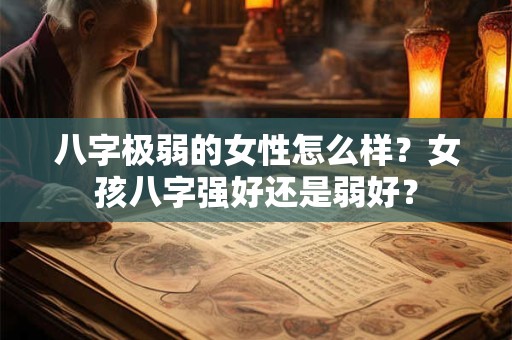 八字极弱的女性怎么样?女孩八字强好还是弱好? 八字极弱的女性怎么样?女孩八字强好还是弱好?