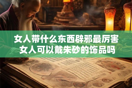女人带什么东西辟邪最厉害 女人可以戴朱砂的饰品吗
