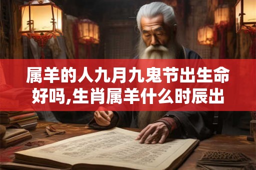 属羊的人九月九鬼节出生命好吗,生肖属羊什么时辰出生好？