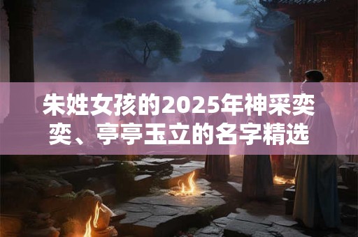 朱姓女孩的2025年神采奕奕、亭亭玉立的名字精选