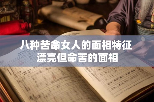 八种苦命女人的面相特征 漂亮但命苦的面相