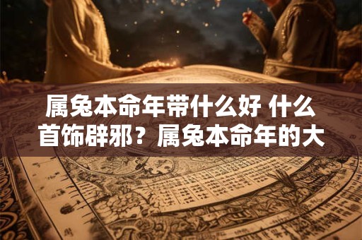 属兔本命年带什么好 什么首饰辟邪？属兔本命年的大忌