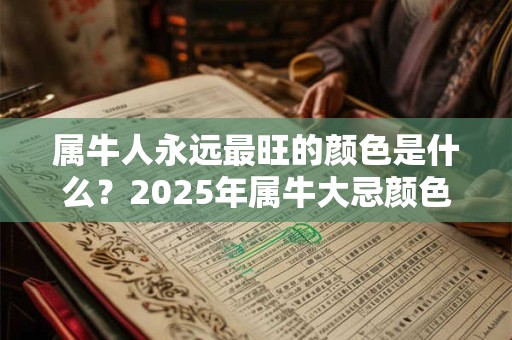 属牛人永远最旺的颜色是什么？2025年属牛大忌颜色