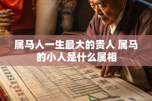详细阅读:属马人一生最大的贵人 属马的小人是什么属相 属马人一生最大的贵人 属马的小人是什么属相