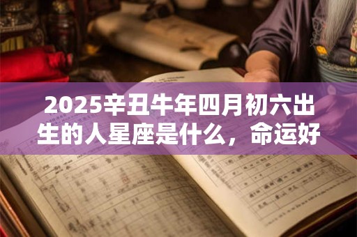 2025辛丑牛年四月初六出生的人星座是什么，命运好不好？